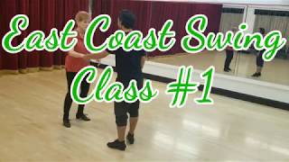 East Coast Swing Class #1: Points and kicks, basic step, and hesitations