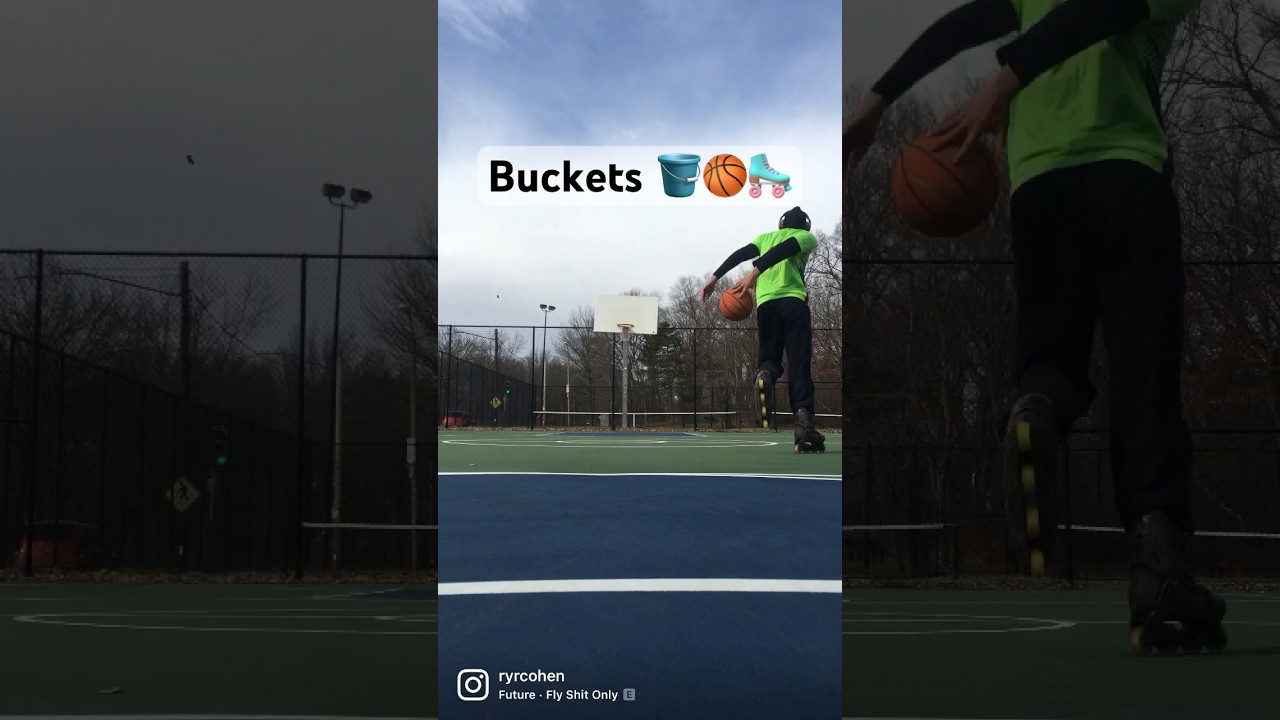 Basketball on Skates 🏀🛼 bladeball inlineskate YouTube