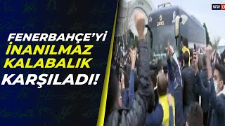 Fenerbahçeyi Hatayda Şampiyon Gibi Karşıladılar İnanılmaz Kalabalıktan Coşkulu Karşılama