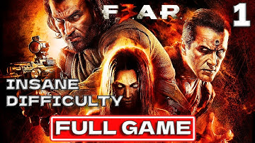 FEAR 3 Full Game Walkthrough Insane Difficulty Part 1 Prison | 4K60 Ultra No Commentary