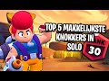 TOP 5 BESTE KNOKKERS VOOR SOLO SHOWDOWN!!