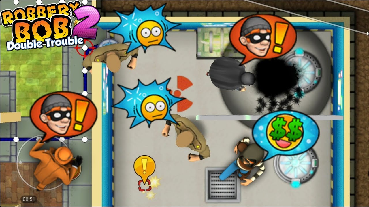 Robbery Bob 2 - Shadow Batman Bob vs Shadow Black Hood Bob Ep 5