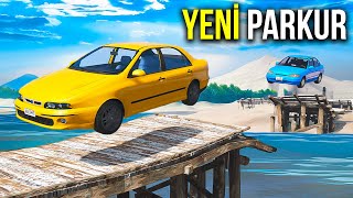 Eski Sedan Arabalar YENİ PARKUR Yıkık Köprü Parkurunda - GTA 5 screenshot 3