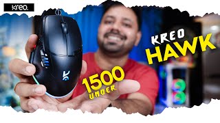 Kreo Hawk Gaming Mouse | Best Gaming Mouse Under 1500 in 2023 | Amazon sale @techboxhindi