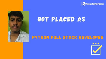 Besant Technologies Velachery Reviews | Chandru (2020) Mech Engg to Python Full Stack Developer