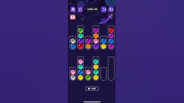 Level 168 - Ball Sort - Color Puzzle Master