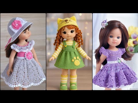 Fabulous & Good Looking Free Crochet Patterns Crochet Baby Frock Summer Collection Design 😍