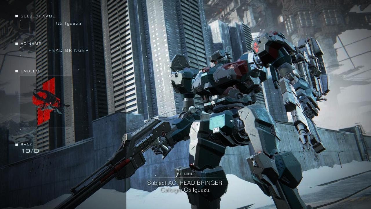 ARMORED CORE VI - G5 Iguazu - YouTube