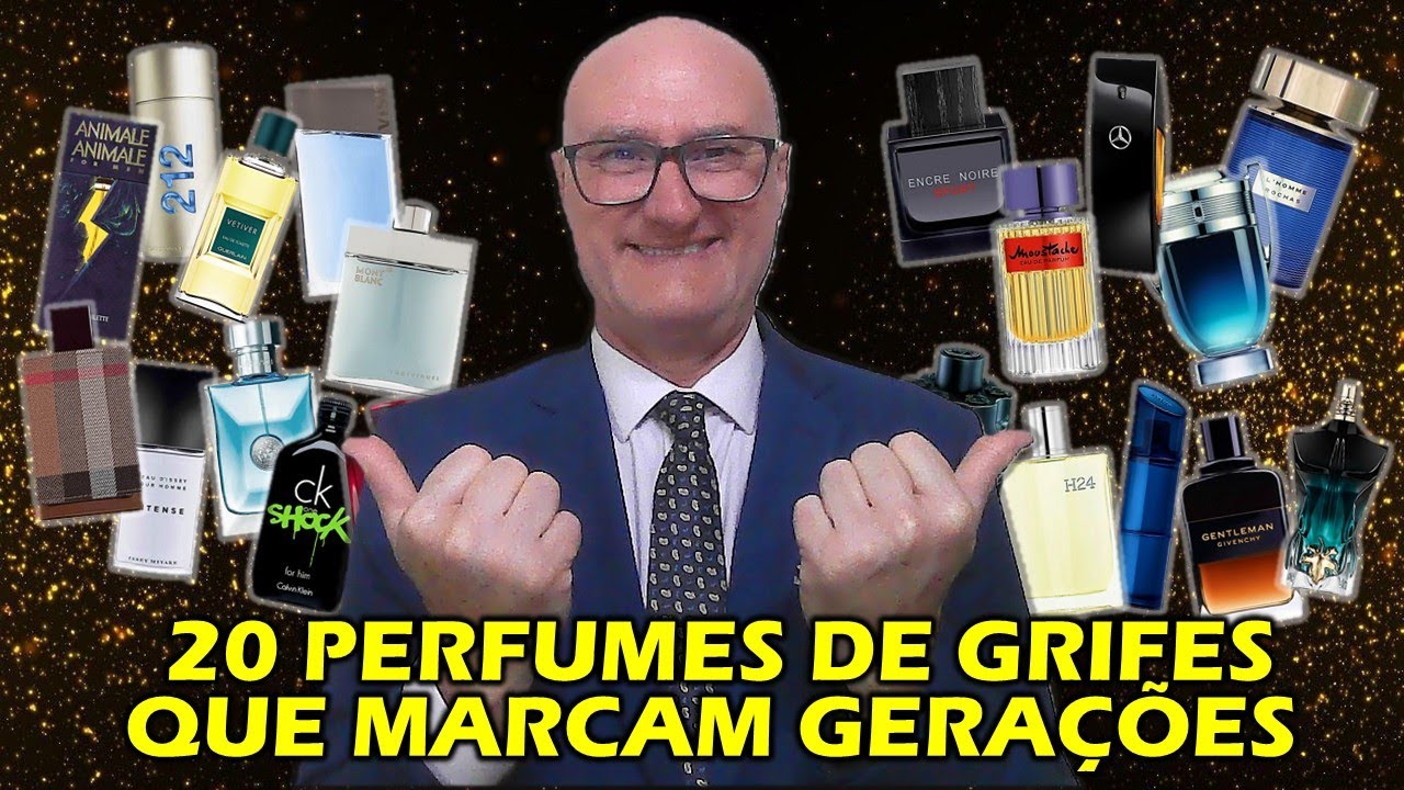 20 PERFUMES DE GRIFE QUE MARCAM GERAÇÕES