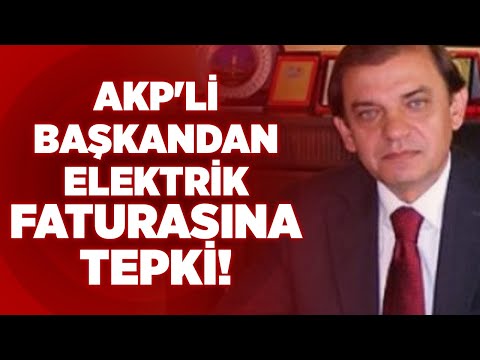 Akp'li Başkandan Elektrik Faturasına Tepki! | Krt Haber