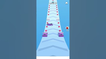 Merge Car Run Gameplay Android/iOS Levels 10 #shorts #mergecarrun #gameplay #mobilegame