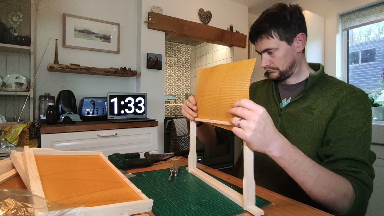 Beekeeping - making frames by hand vs nail gun