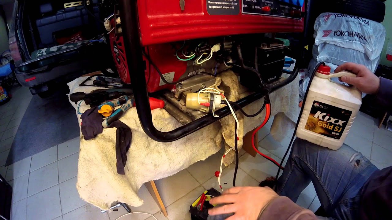 Ремонт генератора Не заводится :( - YouTube