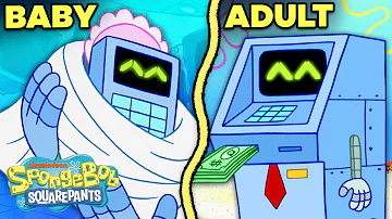 Chip Plankton's Age Timeline: Baby to Adult 🖥 | Plankton's Son | SpongeBob