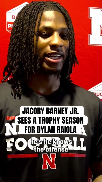 Jacory Barney Jr. Predicts A Heisman Season For Dylan Raiola #Huskers #GBR #NebraskaFootball