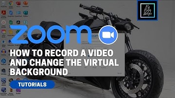 HOW TO RECORD A PERSONAL VIDEO AND CHANGE THE VIRTUAL BACKGROUND ON ZOOM