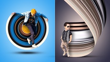 Circular Stretch Effect | Pixel Stretch Effect in Photoshop cc 2019 Tutorial by See this Creation