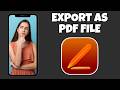 How To Export As A PDF On Pages (iPhone) | Step By Step Guide - Pages Tutorial