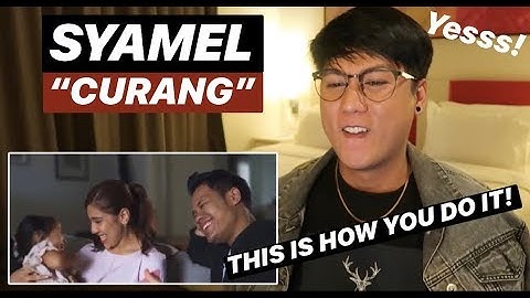 Syamel - Curang [Official Music Video] | REACTION