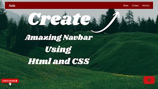 How To Create A Navbar In Html Css In Easy Way Beginner Friendly Aur Mentor
