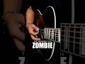 Zombie 🎸 Guitar Tutorial #music #guitar #newmusic #chords #fyp