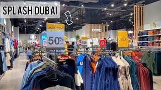 Splash Dubai Huge Sale 50% Off Daily Deals On All Items Full Tour Vlog 4K