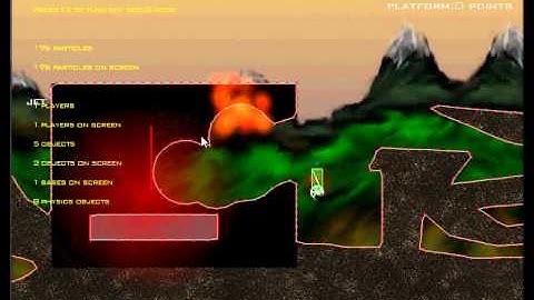 Burza - Falling objects progress