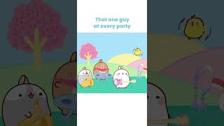 Ese Amigo En Cada Fiesta #shorts #youtubeshorts #funnycartoon #molang