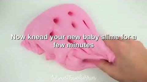 white glue floam slime tutorial - how to make floam slime