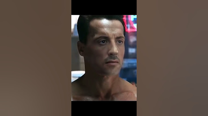 Sylvester Stallone in Terminator 2