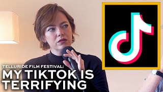 Emma Stone Says Her Social Media Algorithm Is Depressing And Insane