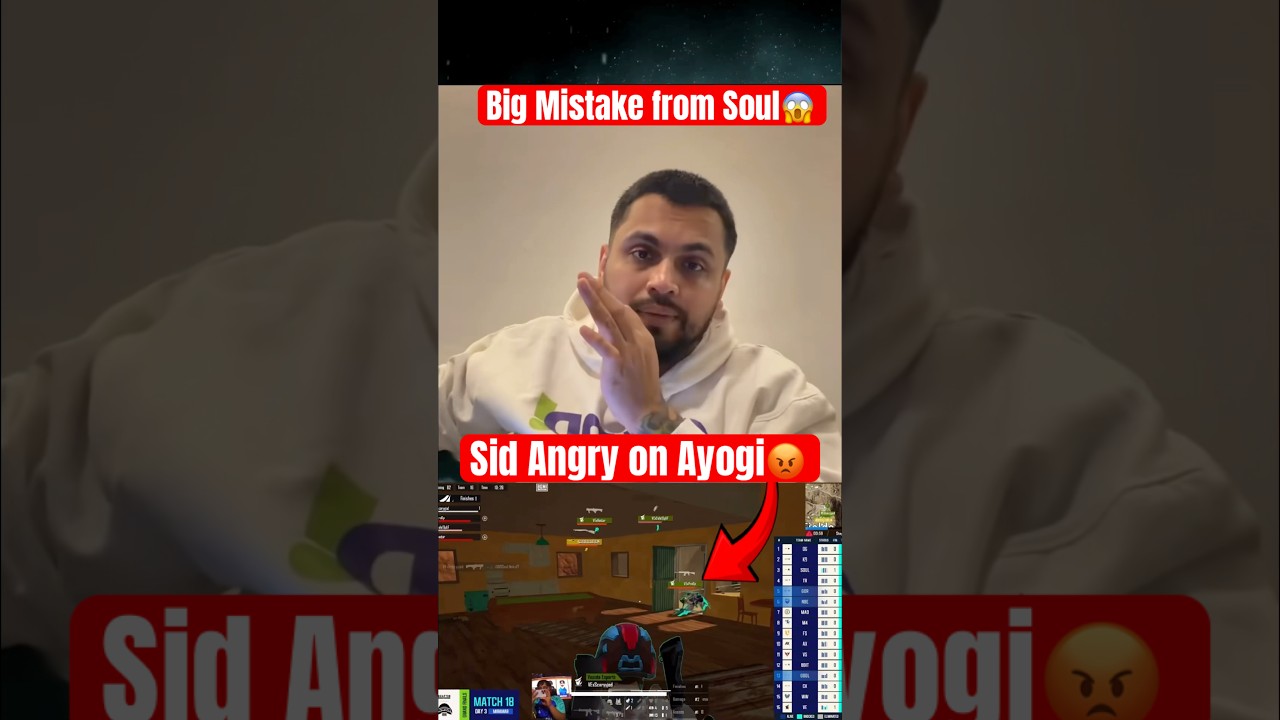 Sid 😡Angry on Ayogi After Direct Slam Chock Big Mistake Team Soul in BMSD