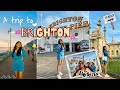 A day in Brighton, UK | Beach, Sunset, Amusement Park | Indian Students in London | Vlog