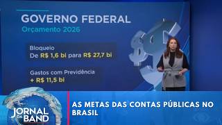 Juliana Rosa fala sobre metas das contas públicas no Brasil | Jornal da Band