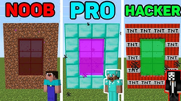 Minecraft Noob vs Pro vs Hacker : Secret Portal in Minecraft