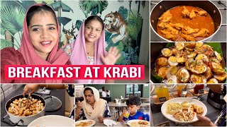 Yummy BREAKFAST At Krabi, Thailand 😋 | Mashura | Basheer Bashi | Suhana