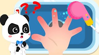 Baby Panda Emergency Doctor - What to Do If Accidentally Burned Your Hand? Babybus Game