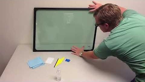 Installation Guide for ClearPlex Film on Flat Glass