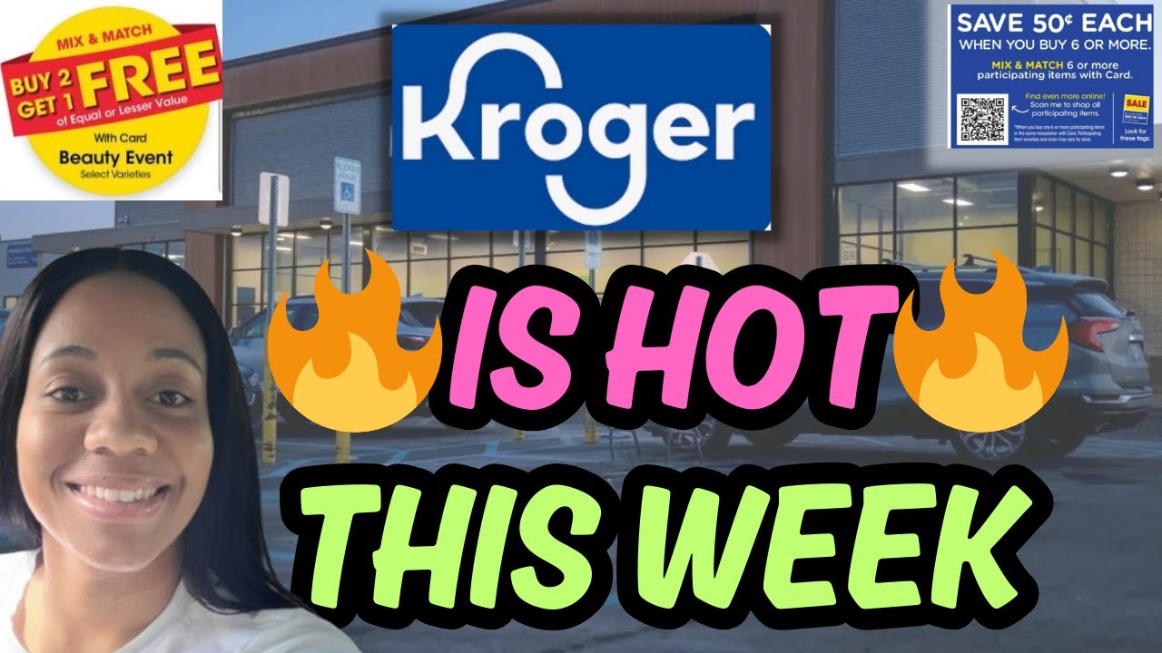 *KROGER DEALS THIS WEEK 🔥KROGER +IBOTTA 🔥BEAUTY EVENT DEALS & MORE KROGER COUPONING THIS WEEK