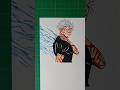 Drawing of Gojo Satoru, rate it in the comments! #drawing #draw #art #gojo #jujutsukaisen #manga