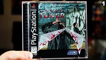 CLOCK TOWER on a REAL PS1 - Survival Horror Classics (Let