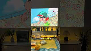 Ceiling Projection Fun | Touch Projector with Flexible Stand #businesstech #nostalgia #techretro