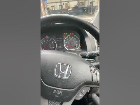 Honda CRV TYRE pressure reset - YouTube