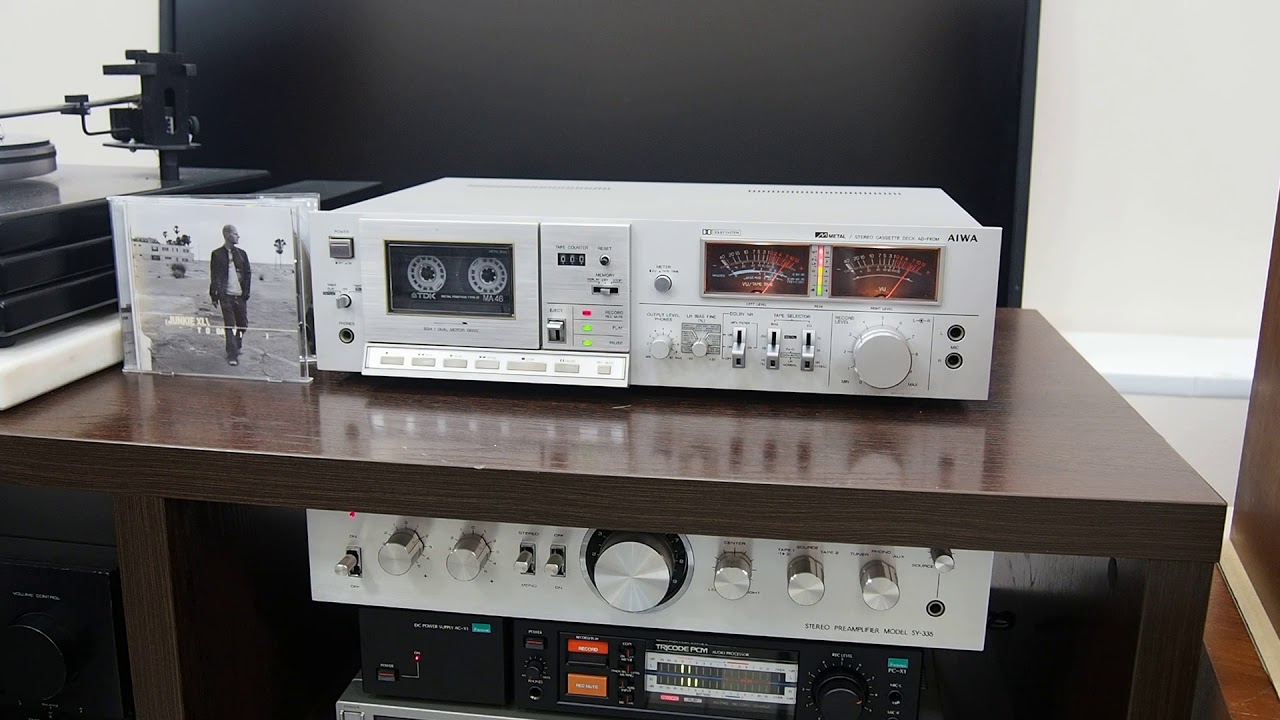 AIWA AD-F60M ￥69,800(1980年頃) - YouTube