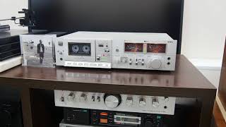 昭和レトロ AIWA アイワ AD-F66M ステレオカセットデッキ 昭和レトロ AIWA アイワ AD-F66M ステレオカセットデッキ