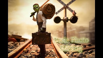 Basic photo editing process