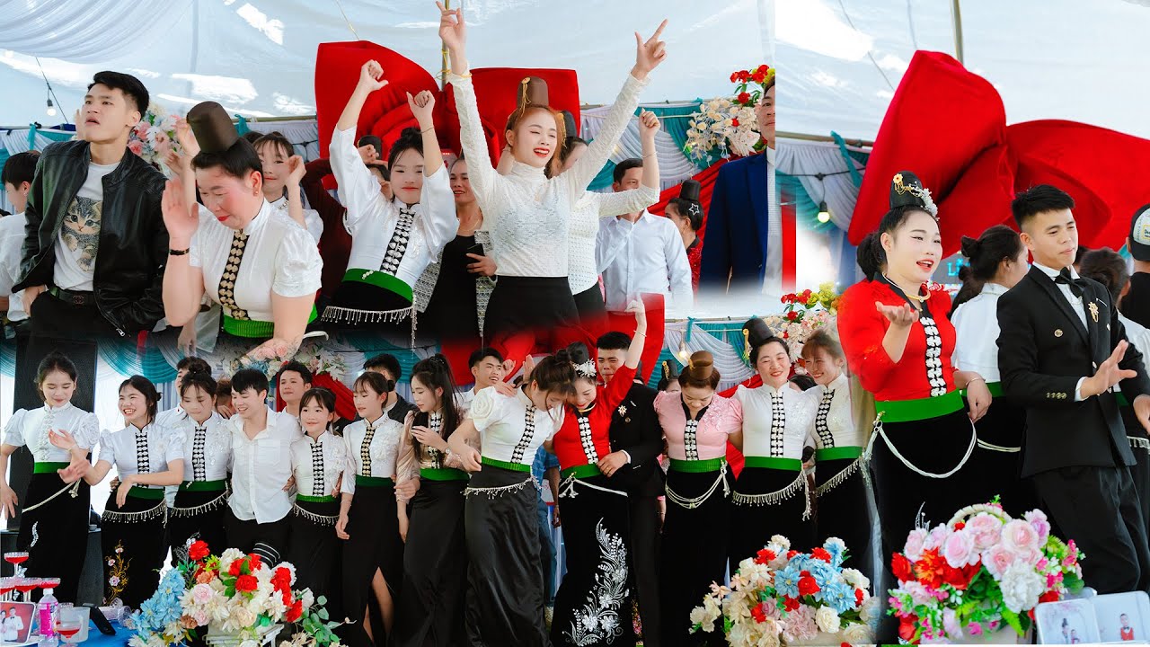 NHẠC SÀN TÂY BẮC - MẾT CỠ CHỊ EM XINH GÁI BẢN LÍNH LUÔNG QUẨY CỰC SUNG  [ THÙY LINH & AN THẢO ]