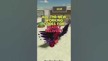 All Codes in Deadly Delivery Roblox