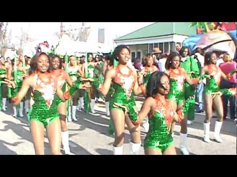 LHS Strikettes (DG) 2011 Mardi Gras - "400 Degreez" with Footwork