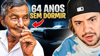 O HOMEM QUE NÃO DORME HÁ 64 ANOS! - React Drew Binsky